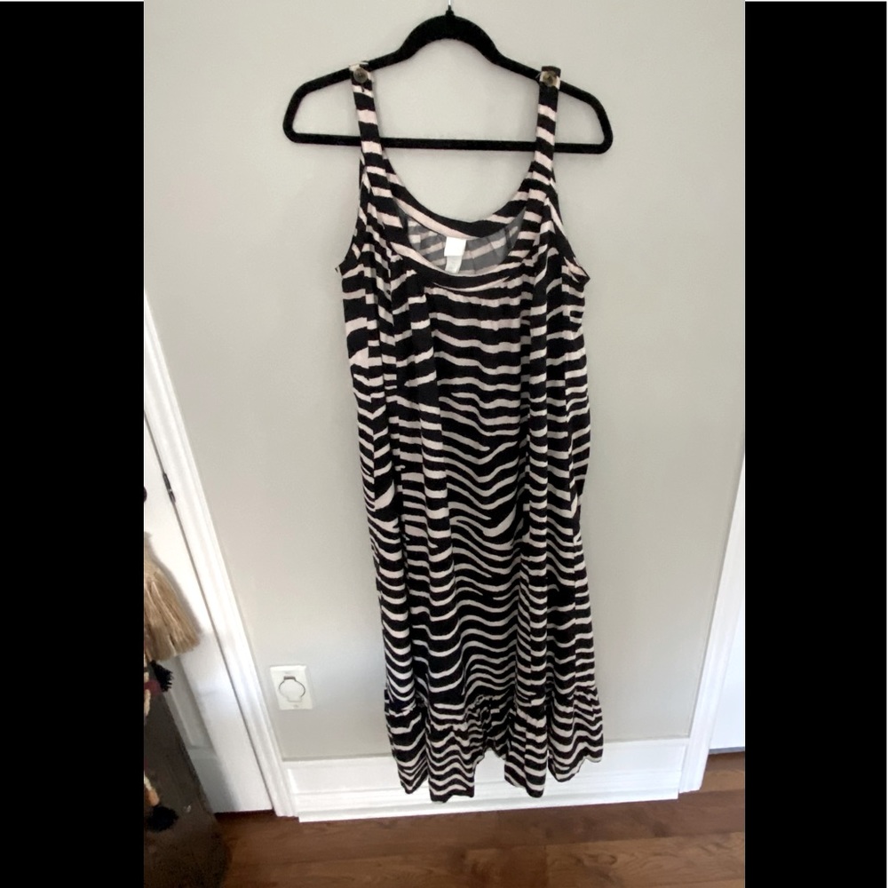 H&M Zebra Sundress